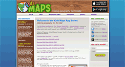 Desktop Screenshot of kidsmapsapp.com